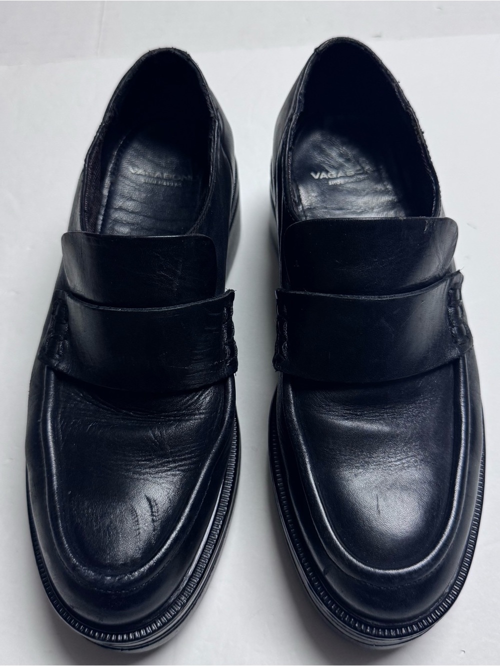 Vagabond Shoemakers Black Leather Chunky Loafers Women's Size: EU=37, US=7